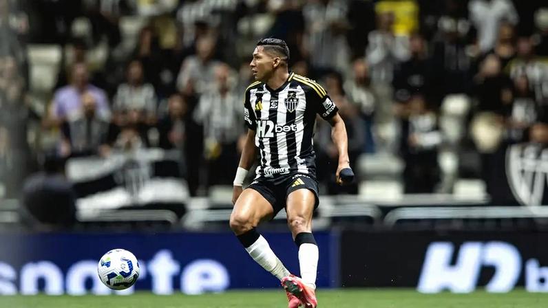 Rony pelo Atlético (Foto: Pedro Souza / Atlético)