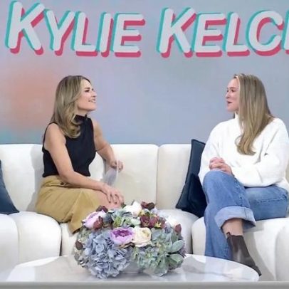 Savannah Guthrie questiona Kylie Kelce sobre Taylor Swift e Travis Kelce
