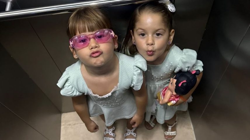 Maria Alice e Maria Flor — Foto: Reprodução/Instagram