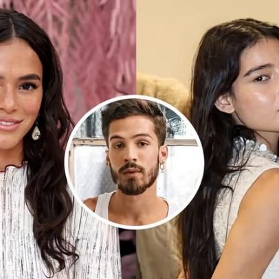 Bruna Marquezine assiste desfile do affair de João Guilherme na primeira fila