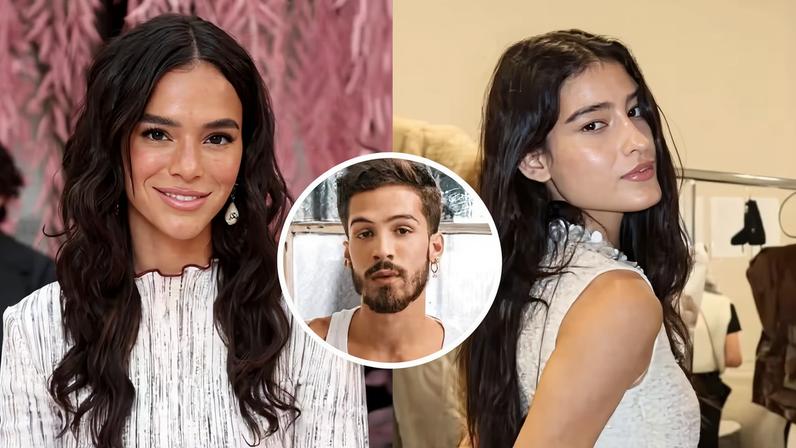 Maturidade? Bruna Marquezine assiste ao desfile de affair de João Guilherme da primeira fileira — Foto: Getty Images/Instagram