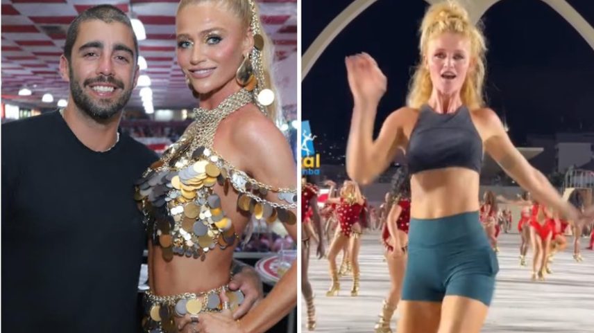 Pedro Scooby responde à altura após vídeo de Cintia Dicker sambando viralizar — Foto: BrazilNews/@Portaldosamba