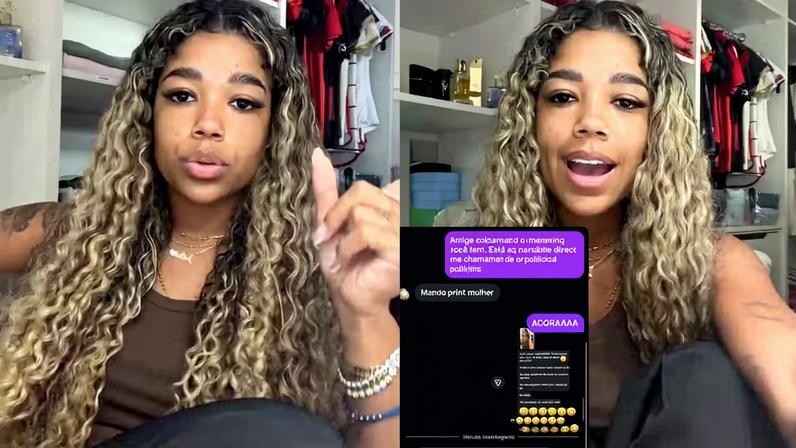 Vivi Noronha toma atitude drástica após receber ofensas de internauta: 'Tem gente com coragem' — Foto: Reprodução/Instagram