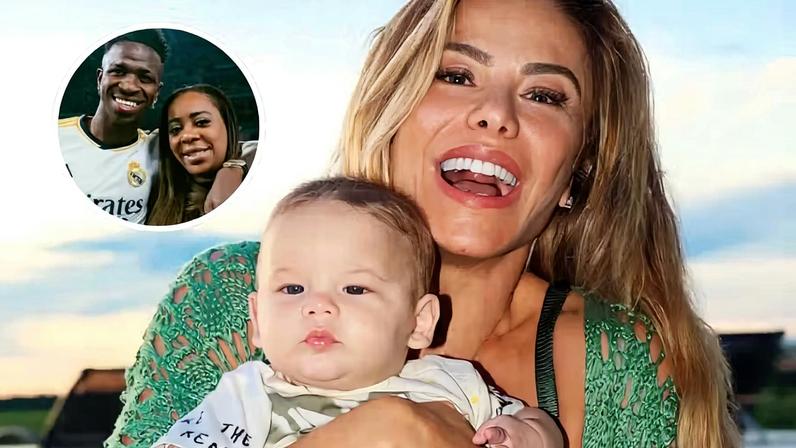 Poliana Rocha reage após filho de Virginia chamar a mãe de Vini Jr. de 'vovó' — Foto: Reprodução/Instagram