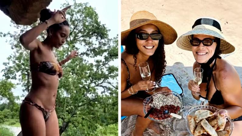 Taís Araujo abre álbum de férias — Foto: Reprodução/Instagram