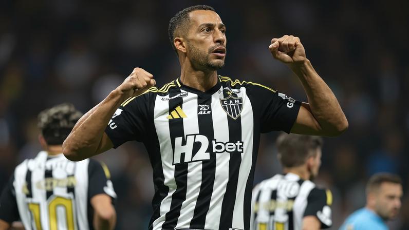 Vitor Hugo comemora gol contra Sport (Foto: Pedro Souza / Atlético)