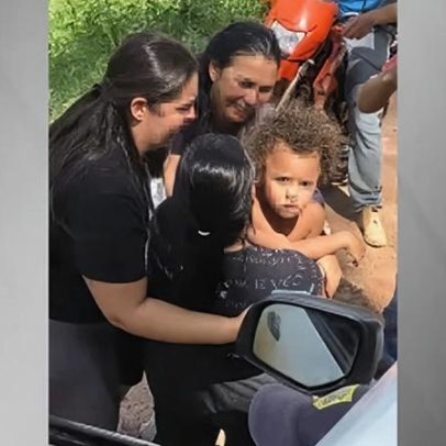 Bombeiros encontram criança autista que estava desaparecida há três dias