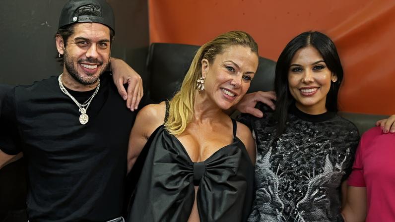 Zé Felipe, Poliana Rocha e Ana Castela