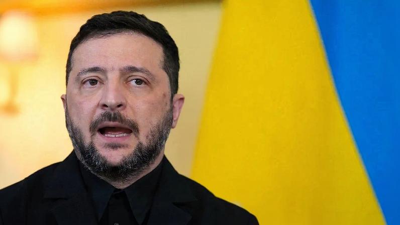 O presidente da Ucrânia, Volodymyr Zelensky. Foto: Kirsty Wigglesworth / POOL / AFP