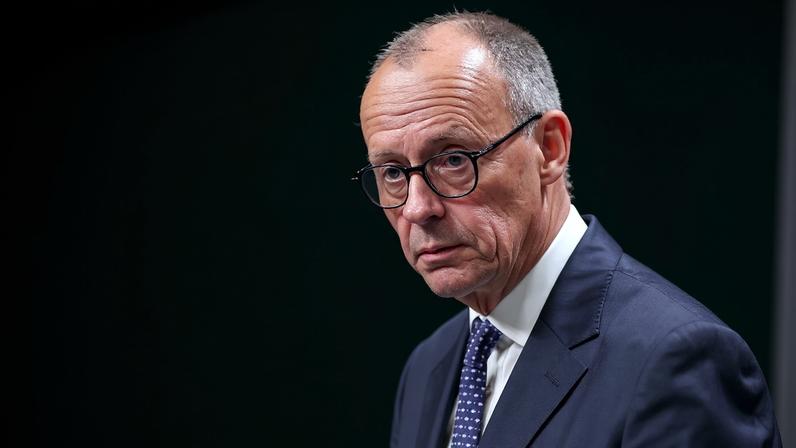 Friedrich Merz, o primeiro-ministro da Alemanha. Foto: Adem ALTAN / AFP