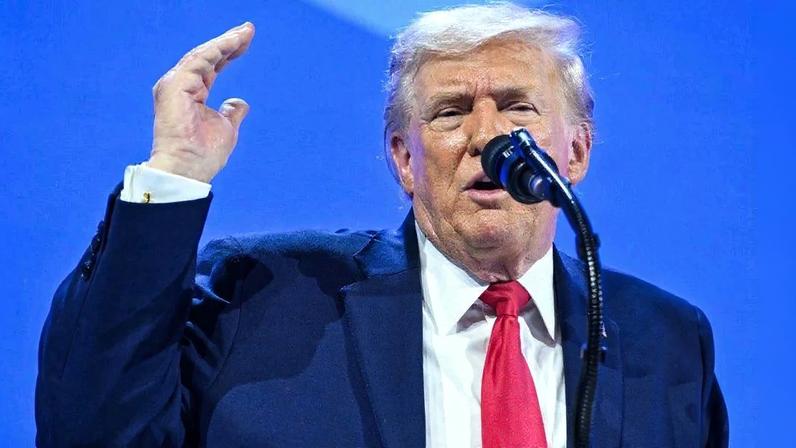 O presidente dos EUA. Donald Trump. Foto: Mandel Ngan/AFP