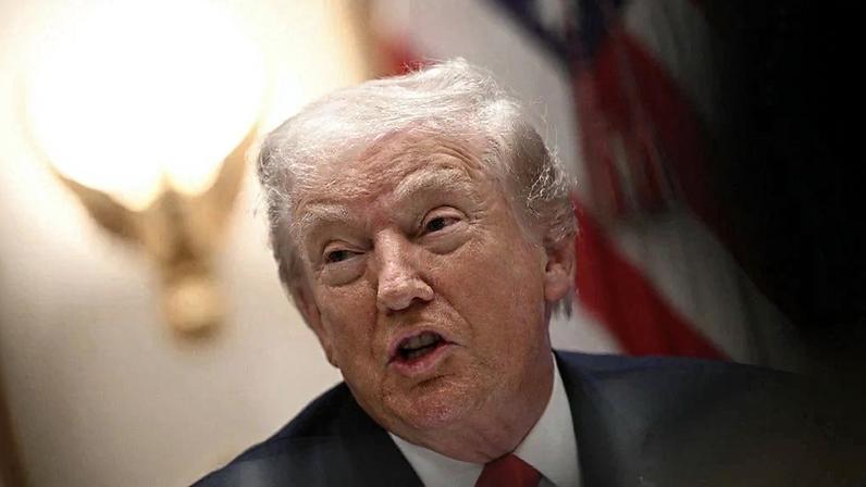 O presidente dos Estados Unidos, Donald Trump. Brendan Smialowksi/AFP
