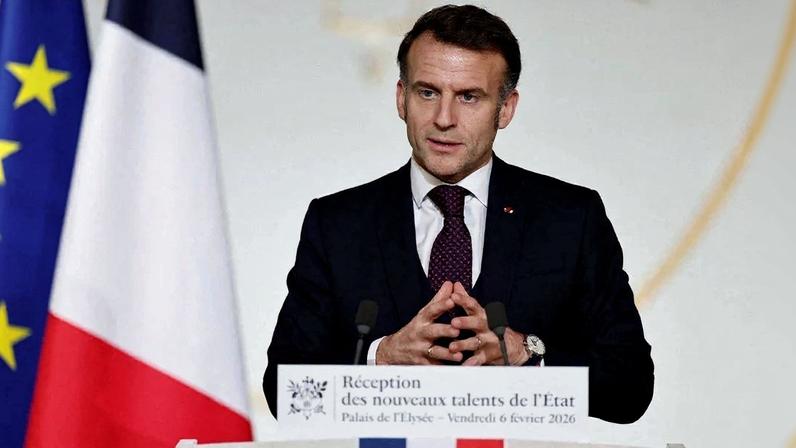 Emmanuel Macron. Foto: Benoit Tessier / POOL / AFP