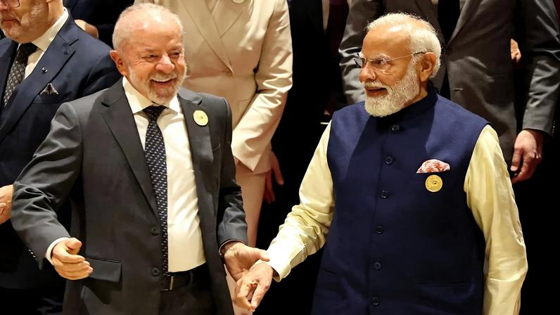 Lula propõe regulação das big techs e alerta sobre IA nas eleições na Índia