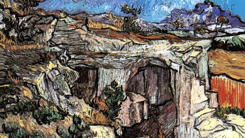 Van Gogh’s Quarry near Saint-Rémy (September 1889)