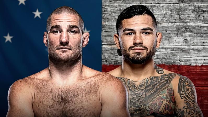 UFC middleweights Sean Strickland and Anthony Hernandez