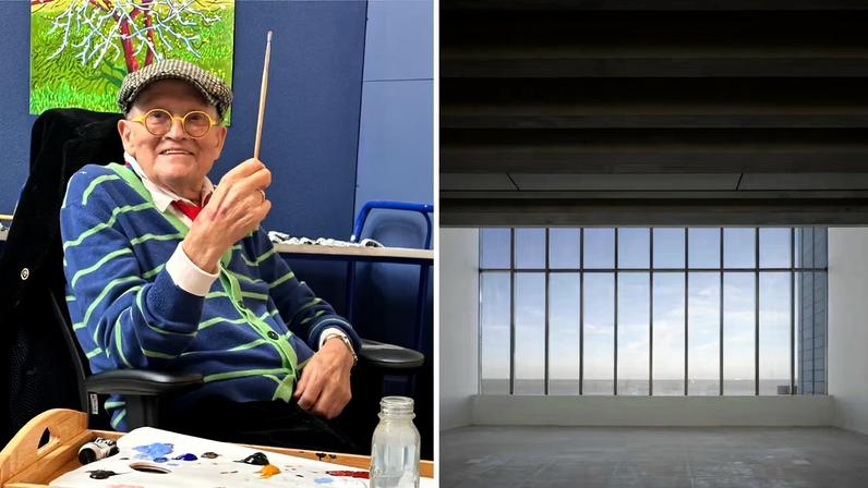 David Hockney cria instalação de vidro de 10 metros para Turner Contemporary