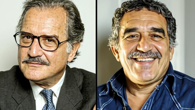 A escrita e a vida. Carlos Fuentes, Gabriel García Márquez, Vargas Llosa e Julio Cortázar se correspondiam com frequência nas décadas de 1960 e 1970. O livro inclui ensaios e entrevistas – Imagem: Stefan Wallgren/AFP e Redes Sociais