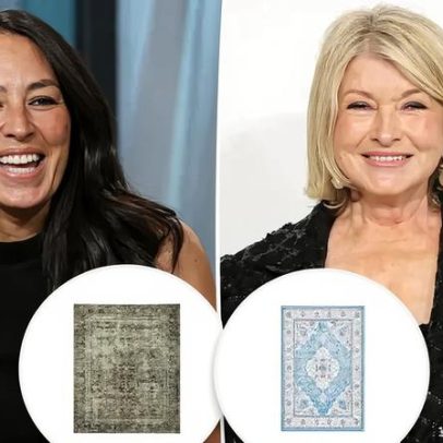 Tapetes laváveis de Martha Stewart e Joanna Gaines com até 81% de desconto