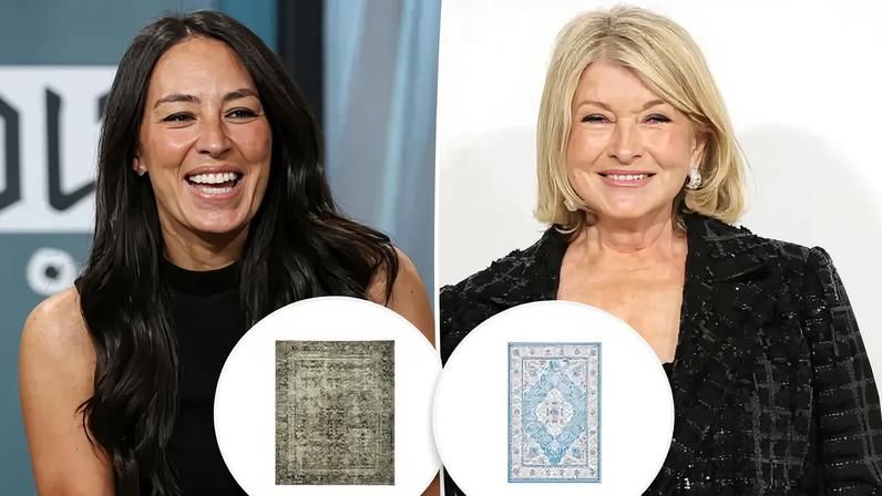 Tapetes laváveis de Martha Stewart e Joanna Gaines com até 81% de desconto