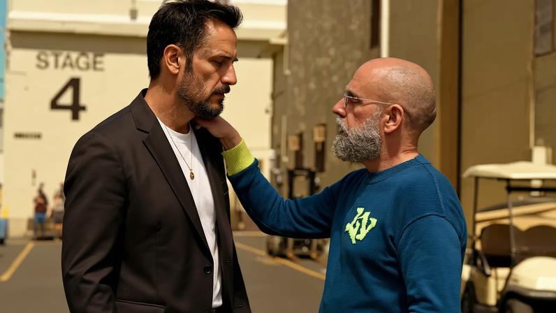 Jonah Hill aparece careca e mais magro em novo filme com Keanu Reeves