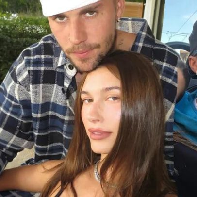 Hailey Bieber revela celebração romântica com Justin Bieber