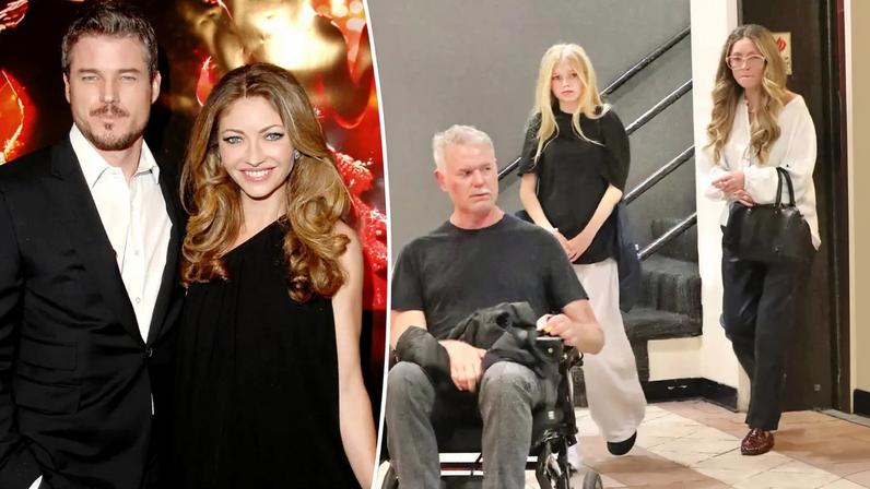 Rebecca Gayheart (pictured above with late husband Eric Dane and their two daughters at the “Cinderella” premiere in 2015) withdrew her divorce filing from the actor to teach their kids how to “show up for family.”