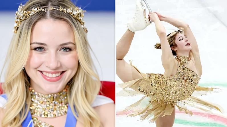 Alysa Liu reapplied her lip oil before hitting the podium at the 2026 Winter Olympics.