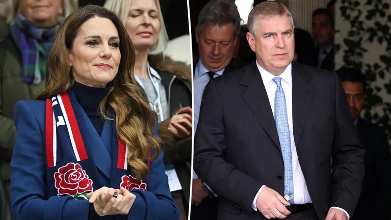 Kate Middleton was pictured attending the England vs Ireland Six Nations game in London Saturday.