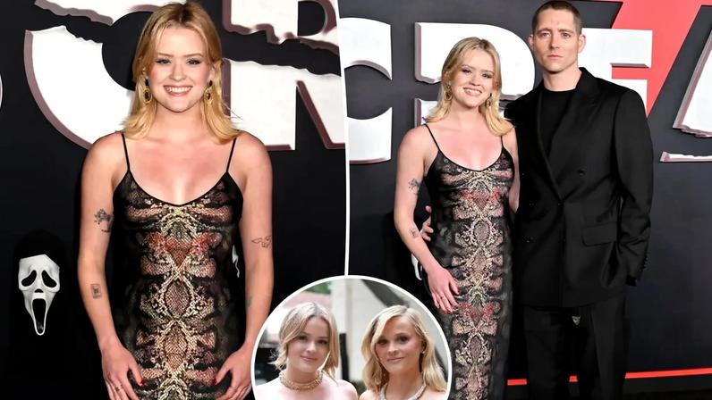 Ava Phillippe was all smiles at the LA Premiere of "Scream 7."