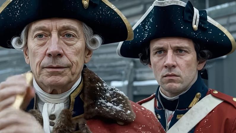 A still from Darren Aronofsky's On This Day... 1776