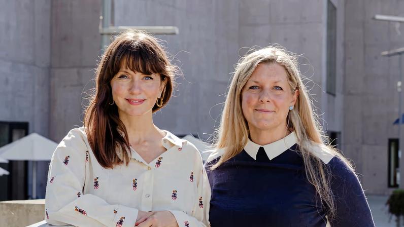 Portrait of Laura Smith and Olivia Colling The Hepworth Wakefield