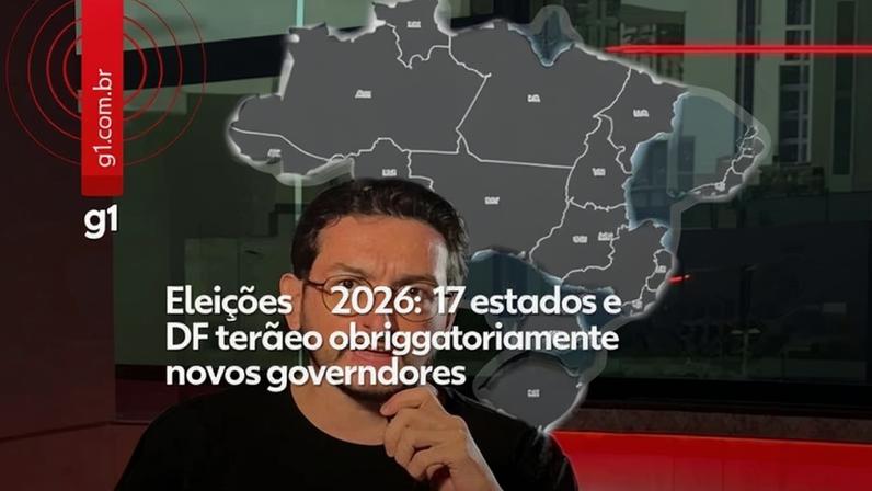 Eleições 2026: 18 dos 27 governadores não podem disputar a reeleição
