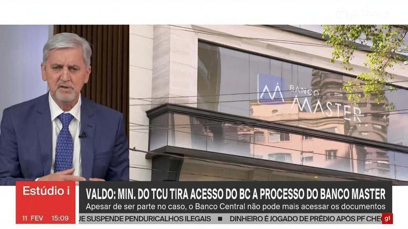 Ministro do TCU restringe acesso do BC a processo sobre Master