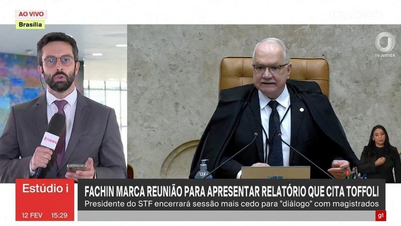 Fachin convoca reunião no STF para falar de relatório da PF que cita Toffoli - Foto: (Luiz Silveira/STF)