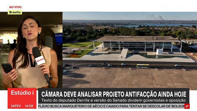 Câmara deve analisar projeto antifacção nesta terça-feira