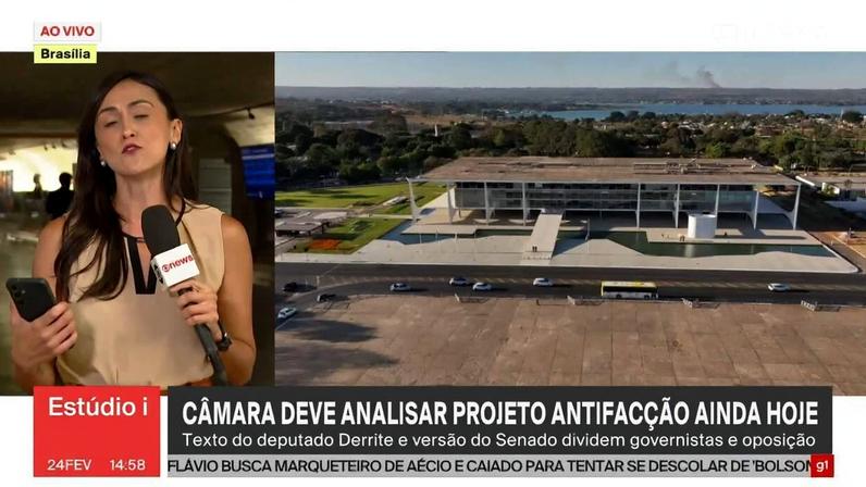 Câmara analisa projeto antifacção nesta terça-feira