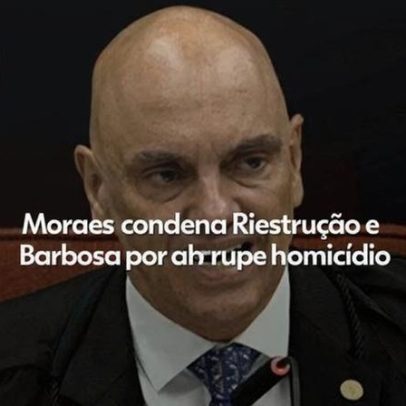 Moraes vota pela culpa de Rivaldo Barbosa em obstrução e corrupção