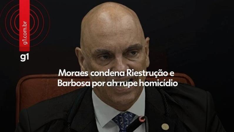 Moraes vota pela culpa de Rivaldo Barbosa em obstrução e corrupção