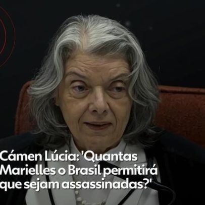 Cármen Lúcia questiona quantas Marielles o Brasil permitirá que sejam assassinadas