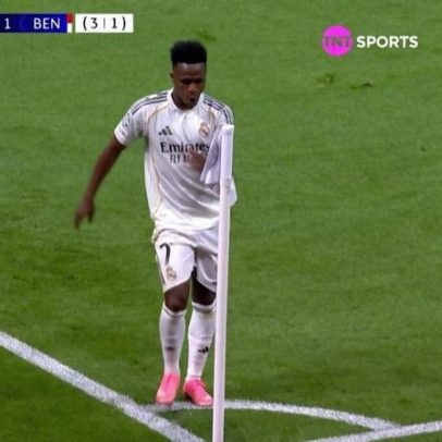 Vinícius Júnior marca quinto jogo seguido e iguala melhor sequência pelo Real Madrid