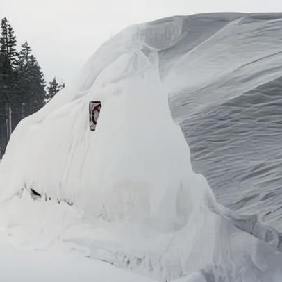 Seca de neve causada pelo clima antecipa avalanche na Califórnia