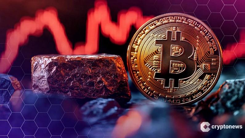Cobre e Bitcoin sobem juntos, mostrando correlação entre metal e cripto