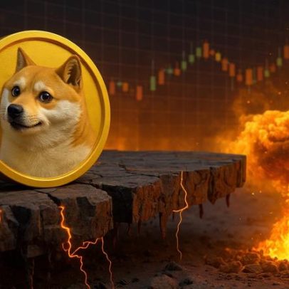 Predição do Dogecoin: preço permanece em piso crítico; falha pode pressionar DOGE