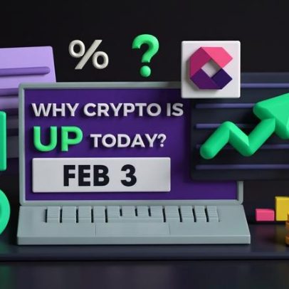 Por que as criptomoedas sobem hoje? 3 de fevereiro de 2026