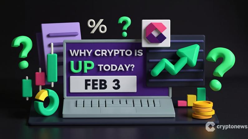 Por que as criptomoedas sobem hoje? 3 de fevereiro de 2026