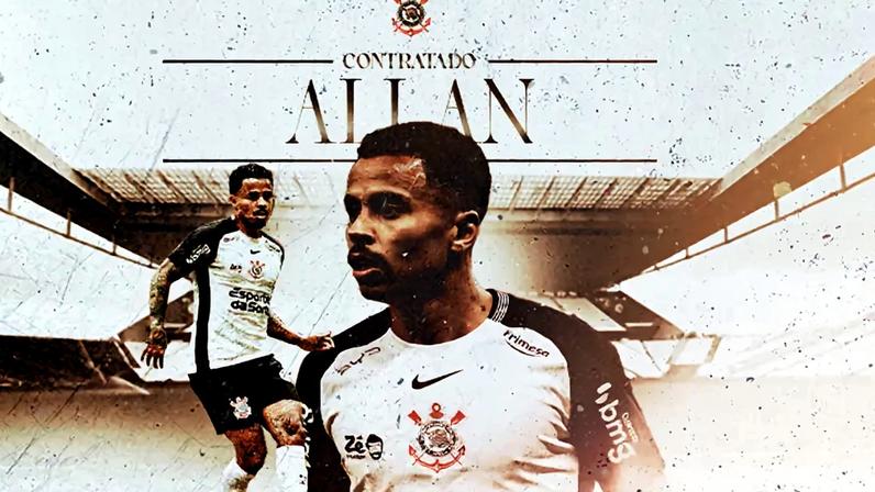Allan foi anunciado pelo Corinthians (Foto: Divulgação)