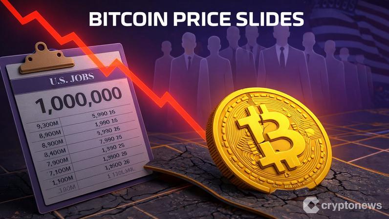 Bitcoin cai após EUA revelarem quase 1 milhão de empregos fantasmas