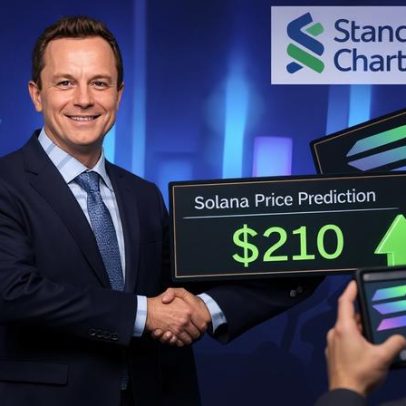 Solana: Standard Chartered reduz meta de 2026 e prevê US$ 2.000 até 2030