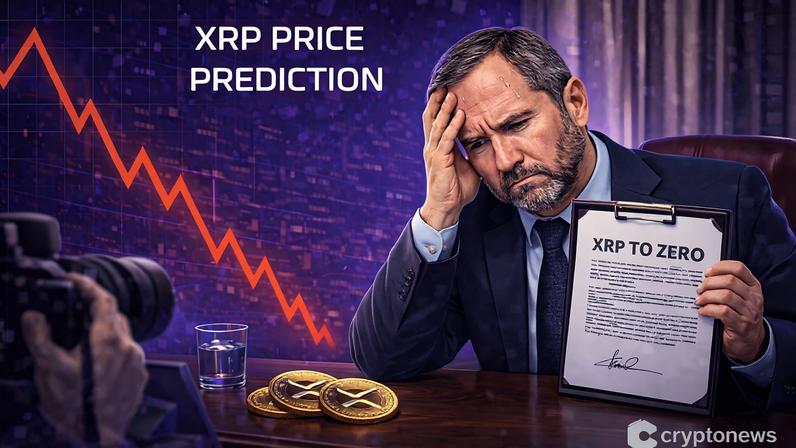 XRP prints a Gravestone-style rejection near $1.65 as momentum fades. XRP Price Prediction now overly bearish with some calling 46% drop.